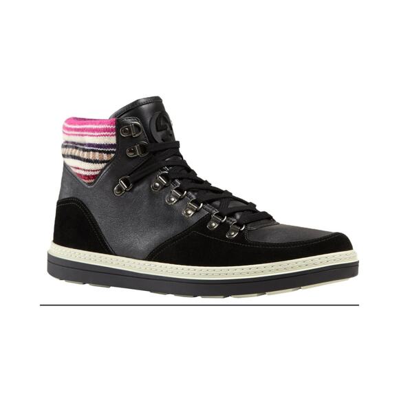 Gucci Leon leather High Top Men boots/sneakers main image 7